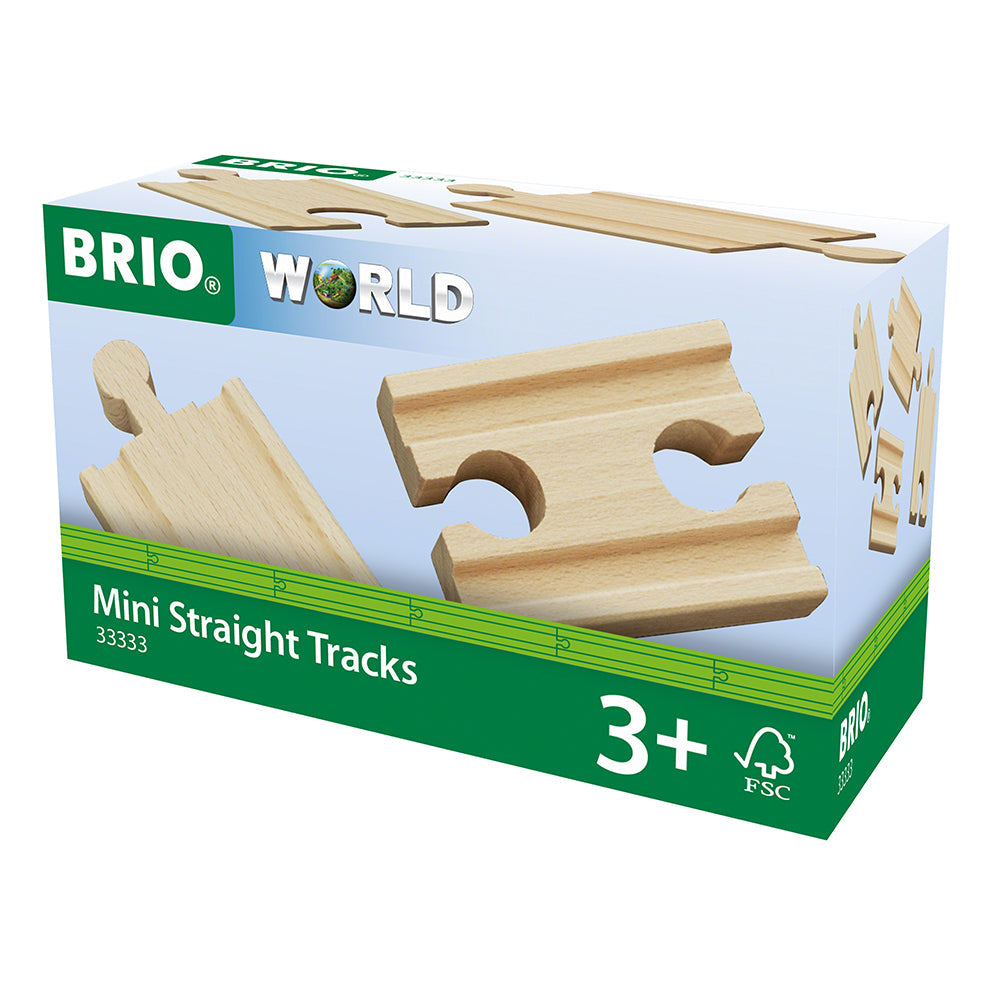Set de sine mini, drepte pentru trenulete BRIO, 3+ ani