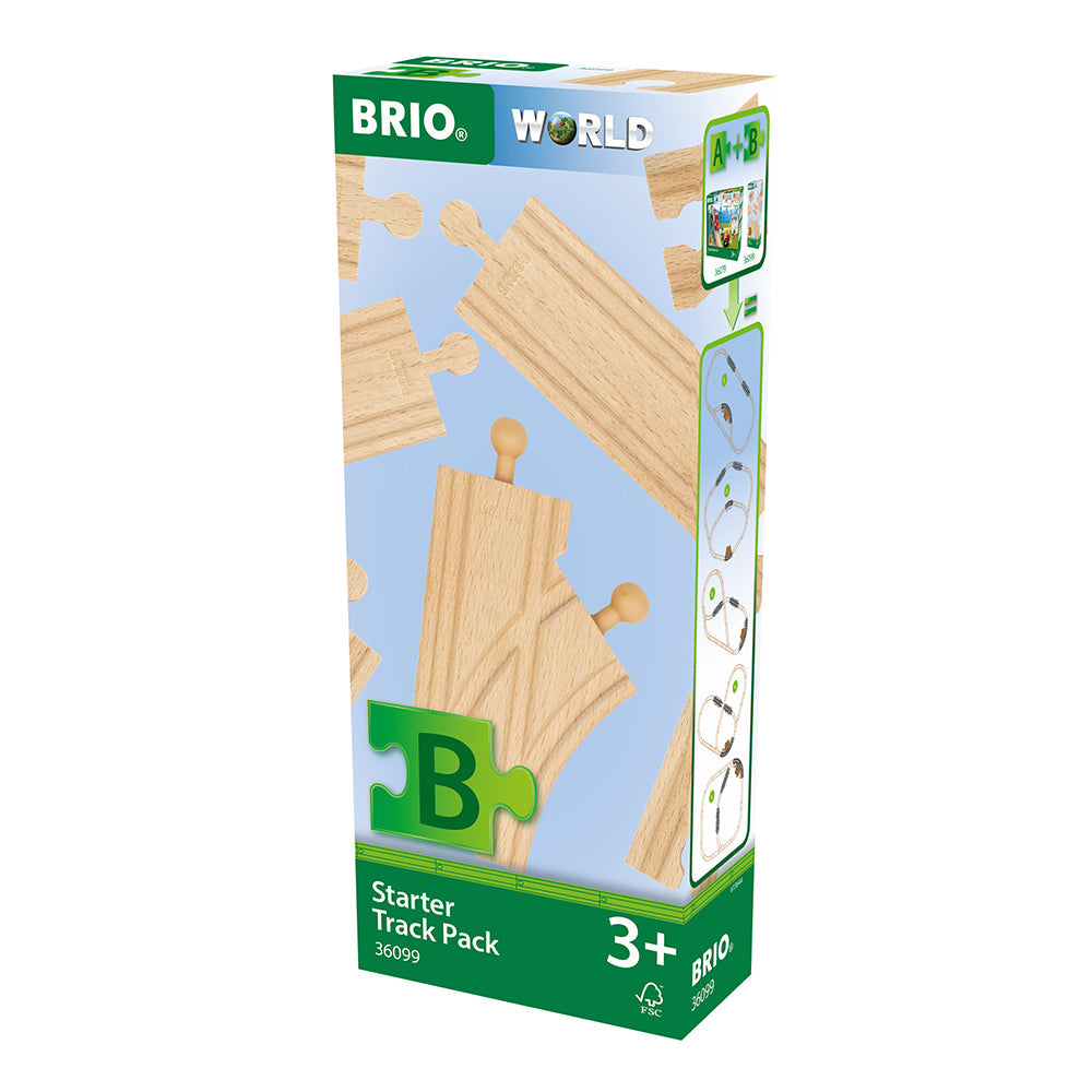 Set sine de baza, 12 piese pentru trenulete BRIO, 3+ ani