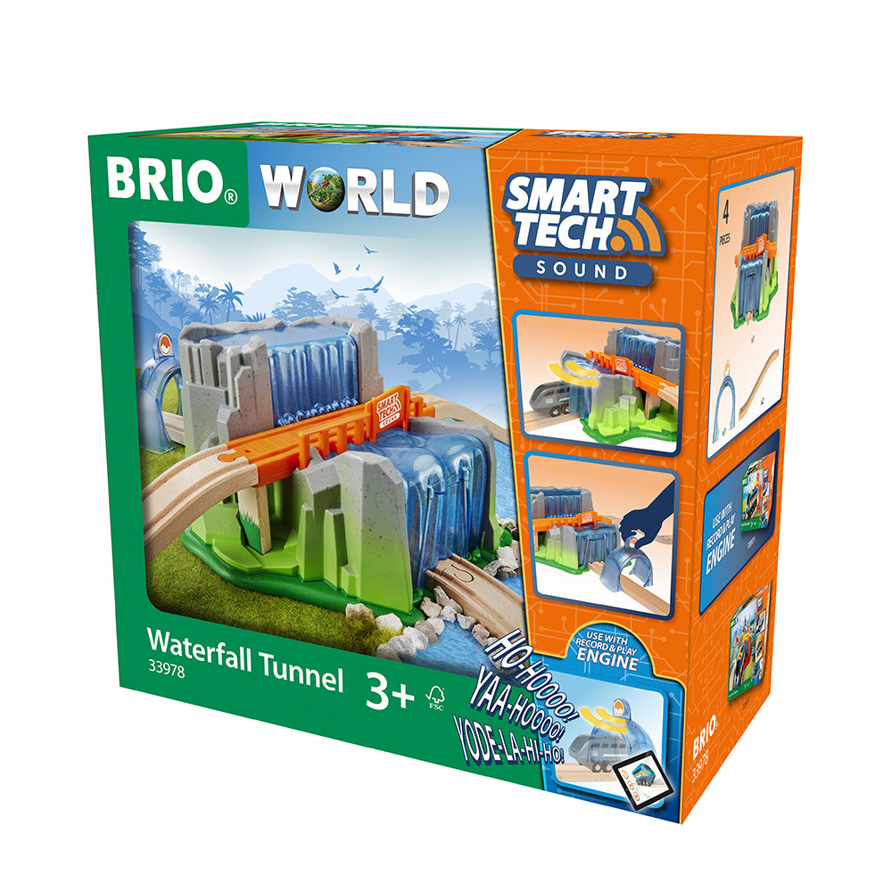 Imagine Tunel inteligent cu sunete pentru trenulete BRIO, 3+ ani