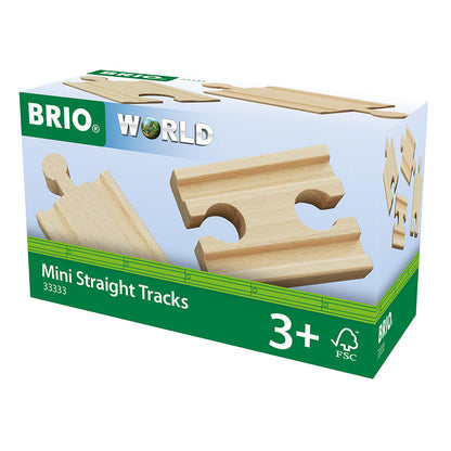 Set de sine mini, drepte pentru trenulete BRIO, 3+ ani