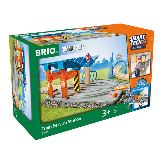 Stație de Service pentru trenuri BRIO - Cod 33975