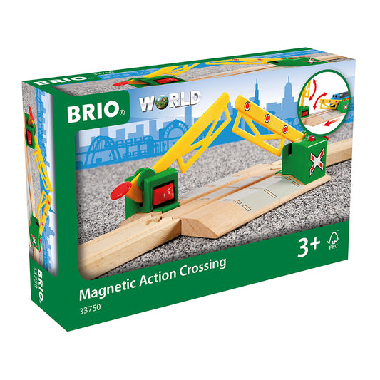 Imagine Trecere calea ferata cu bariera cu actionare magnetica BRIO, 3+ ani