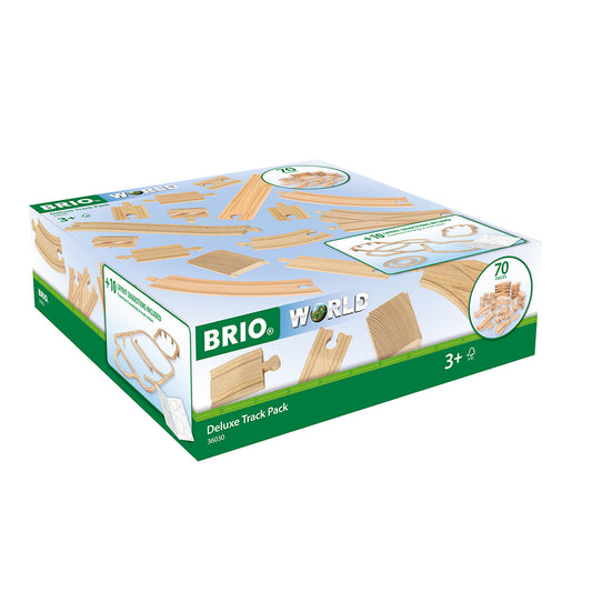Imagine Set Sine Deluxe, 70 piese pentru trenulete BRIO, 3+ ani
