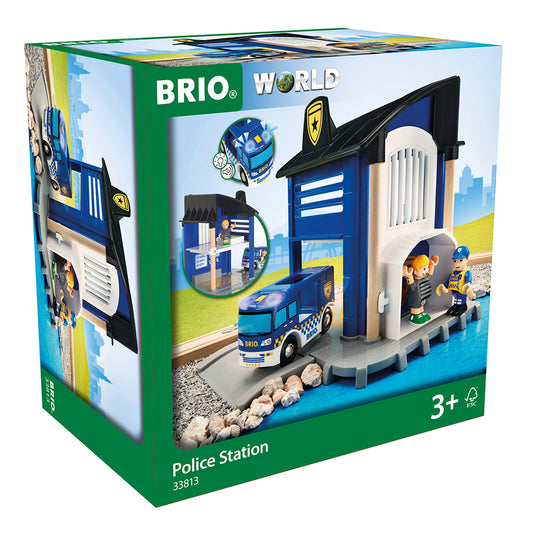 Imagine Set sectie de politie BRIO, 3+ ani