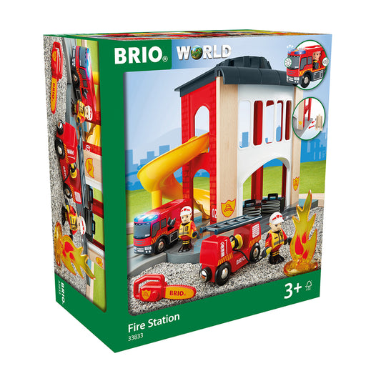Imagine Set sectie de pompieri BRIO, 3+ ani