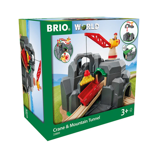 Imagine Tunel cu macara pentru trenulete BRIO, 3+ ani