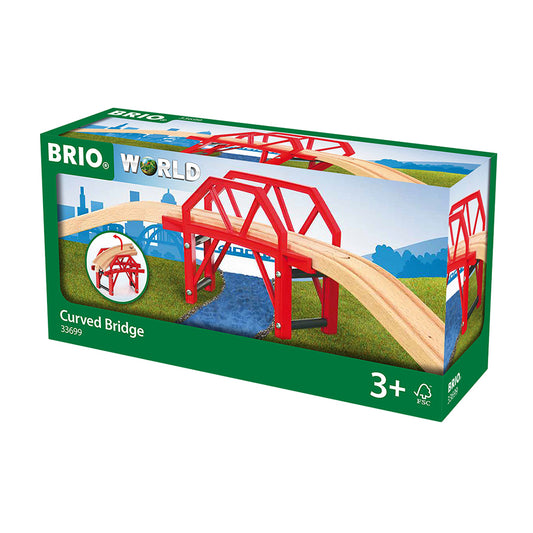 Imagine Pod curbat pentru trenulete BRIO, 3+ ani