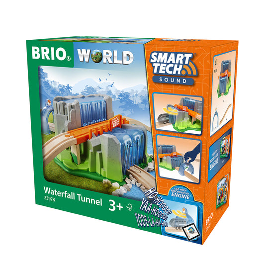 Imagine Tunel inteligent cu sunete pentru trenulete BRIO, 3+ ani